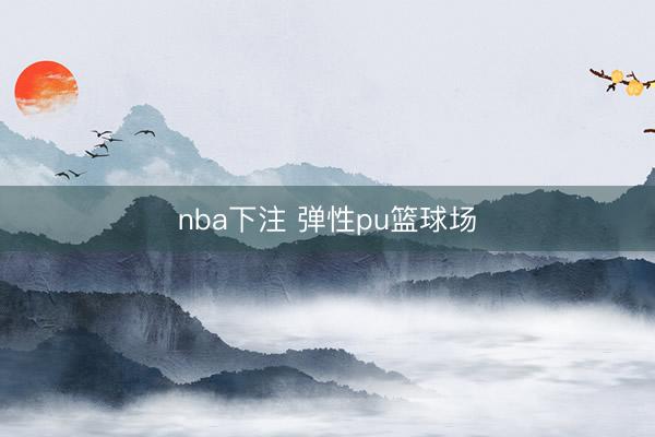 nba下注 弹性pu篮球场