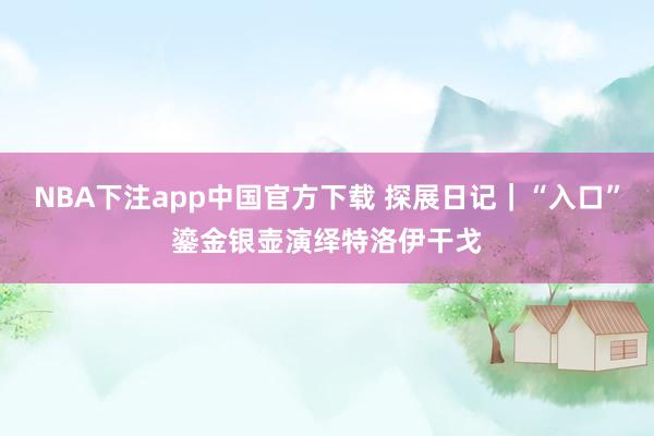 NBA下注app中国官方下载 探展日记｜“入口”鎏金银壶演绎特洛伊干戈